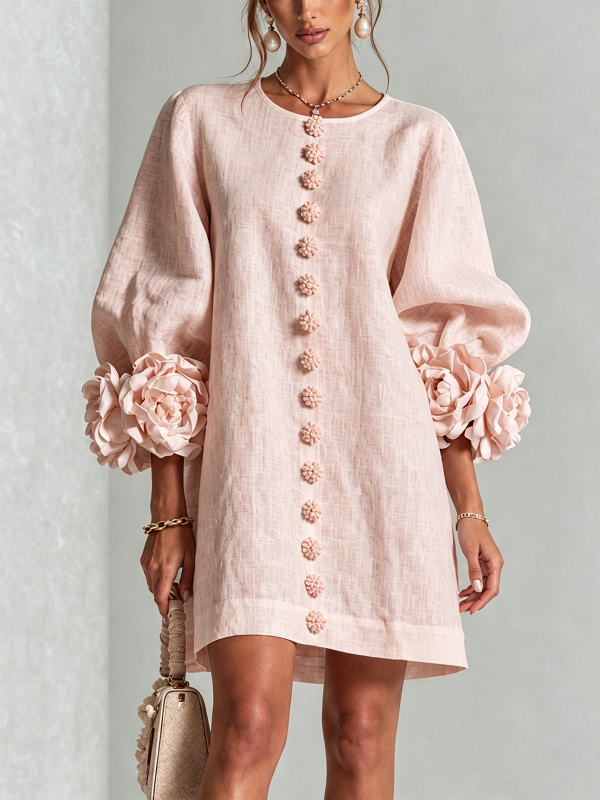 Chelsea™ | Button-Down Mini Dress