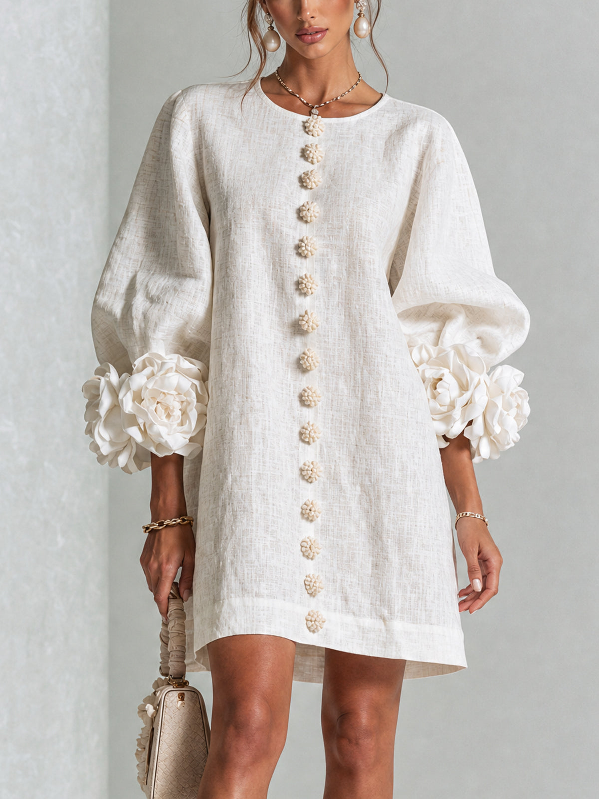 Mallory | Button-Down Mini Dress