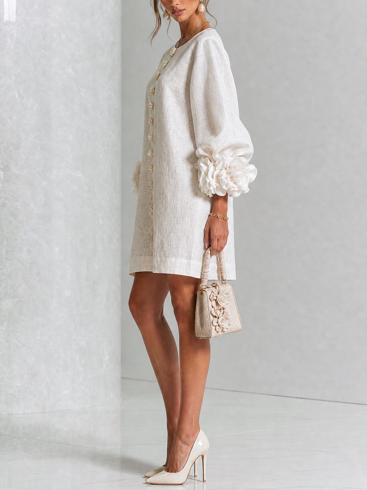 Chelsea™ | Button-Down Mini Dress