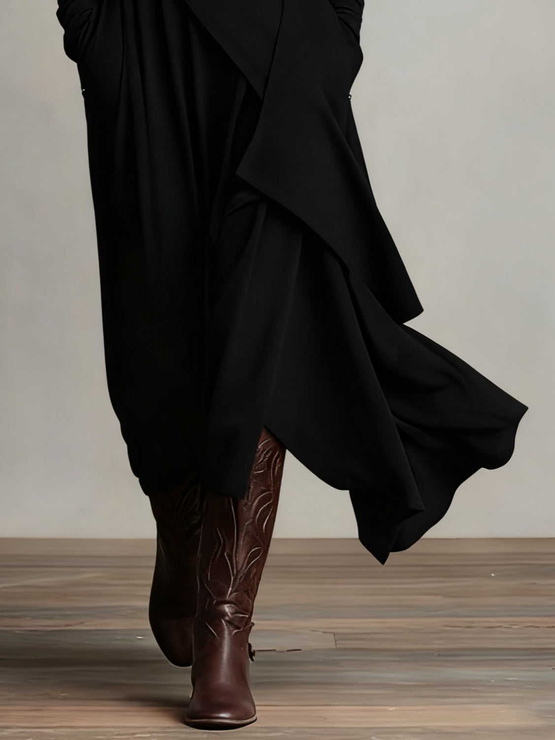 Genevieve | The Turtleneck Maxi Dress