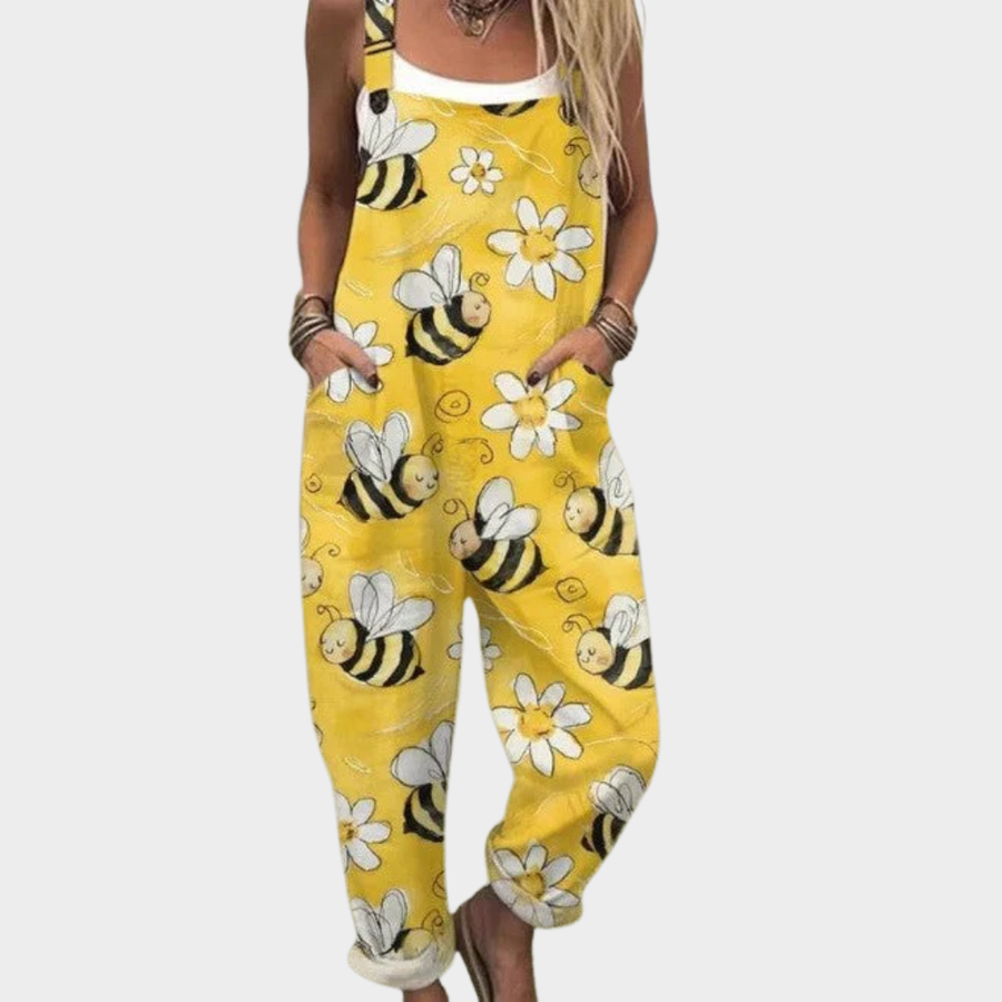 Tracey™ | Relaxed Dungaree Jumpsuit