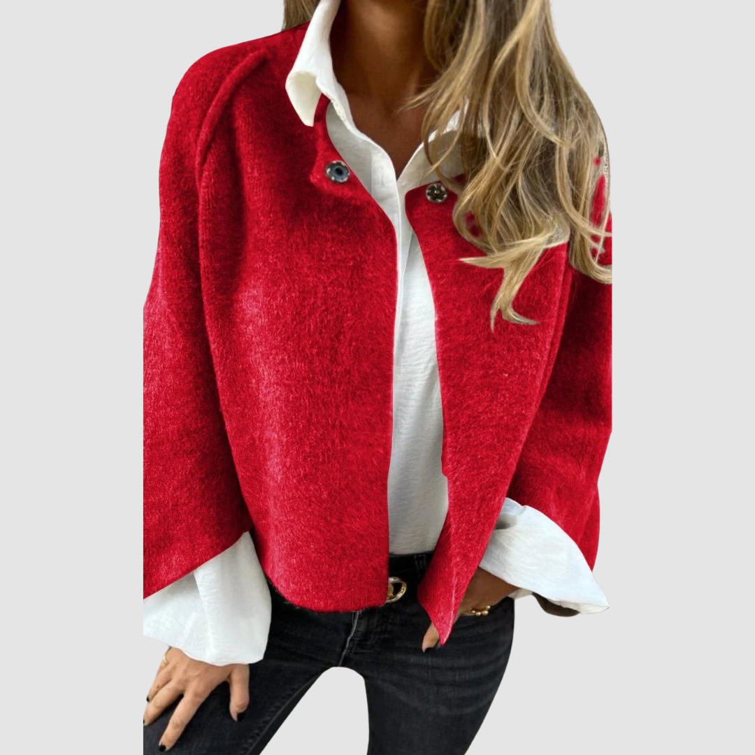 Charlotte | Cozy Open-Front Jacket
