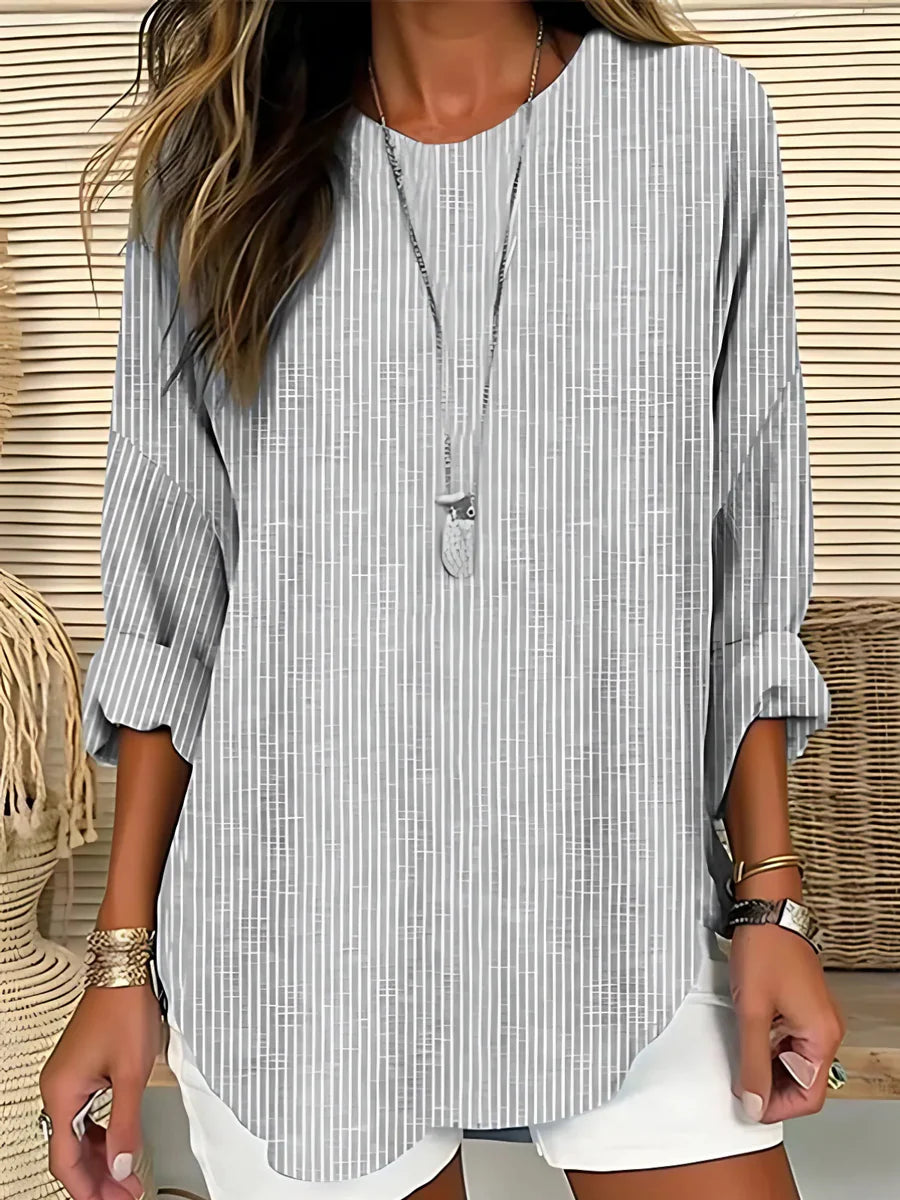 Isabella™ | Casual Striped Blouse