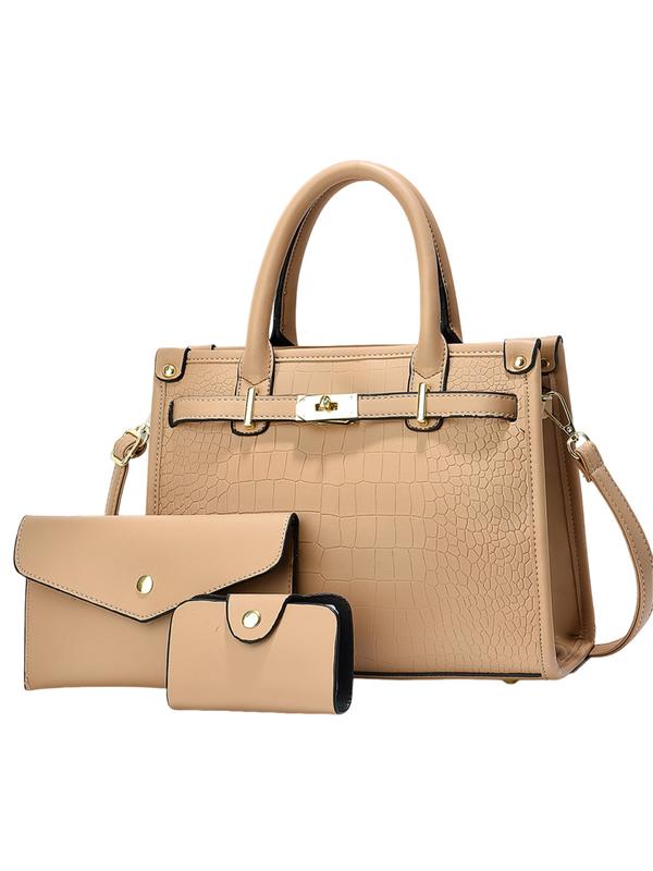 Bella Borsa - Crocodile Embossed Crossbody Bag