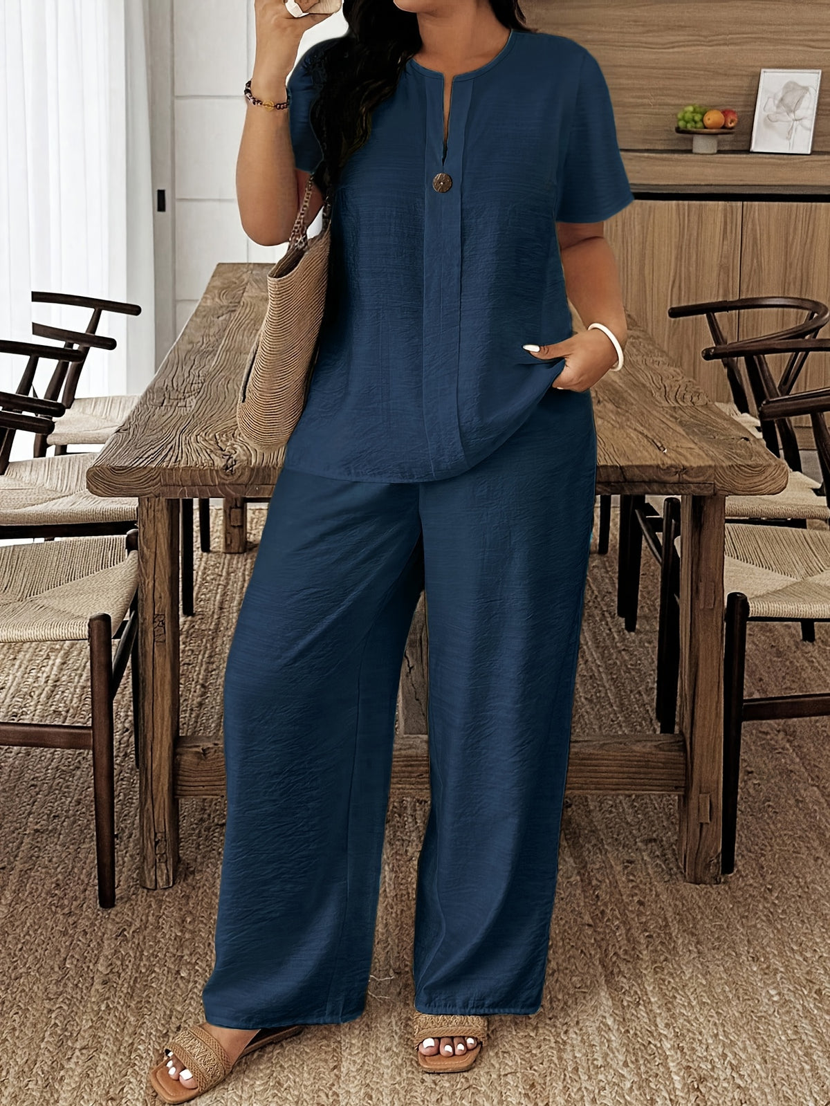 Amity™ | Relaxed Wide Leg Two Piece Set