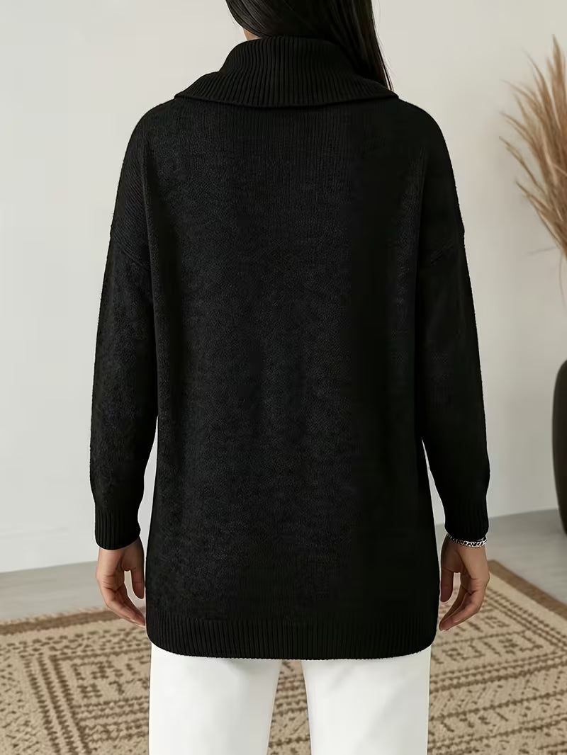 Elaine | Women's Turtleneck Sweater