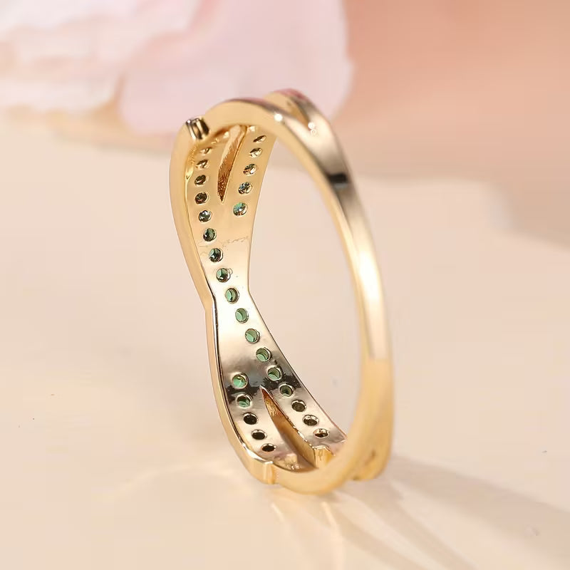 Emerald Flow Ring
