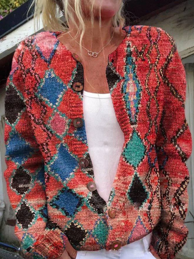 Emilia™ | Stylish Floral Cardigan