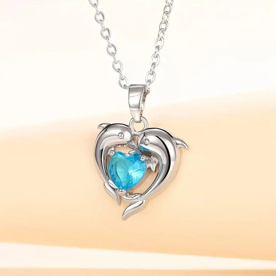 Oceanheart Twins Necklace