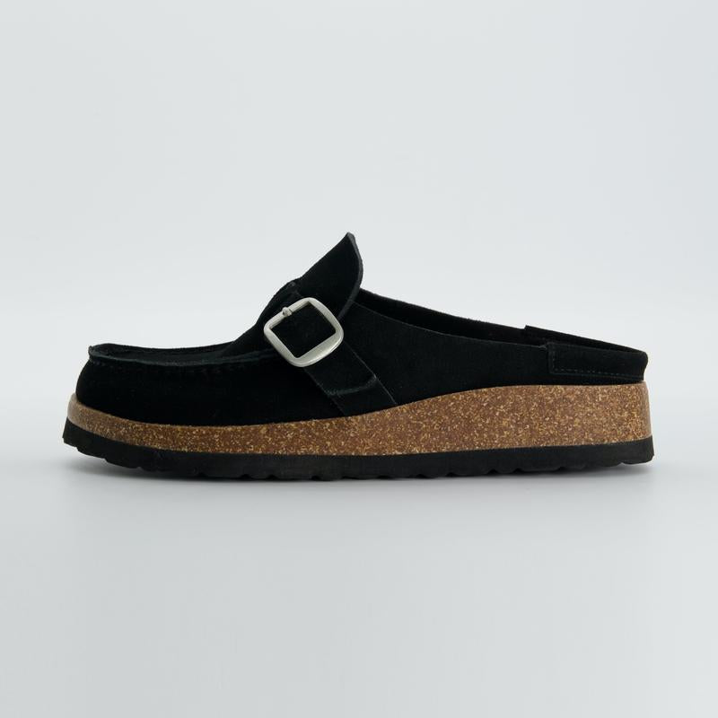 ELIZABETH™ - Women’s Suede Cork Footbed Clogs Casual Comfortable Slip-On Shoes