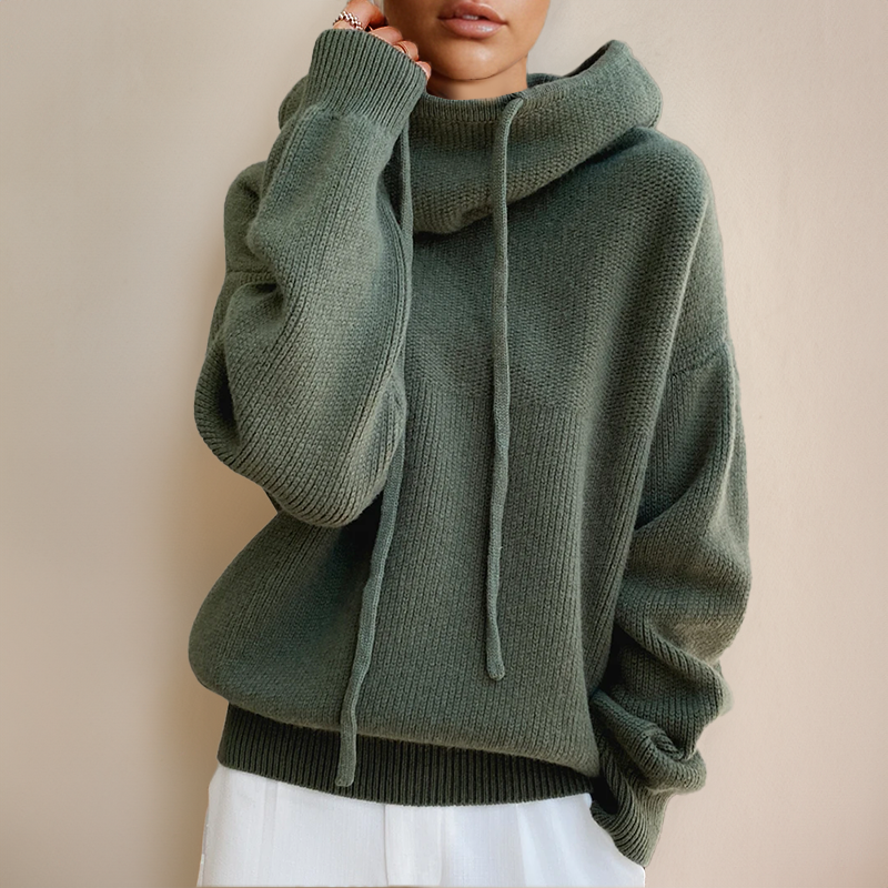 Hannah | Elegant High-Neck Pullover
