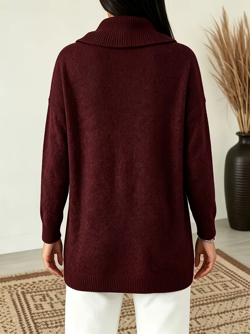 Elaine | Women's Turtleneck Sweater