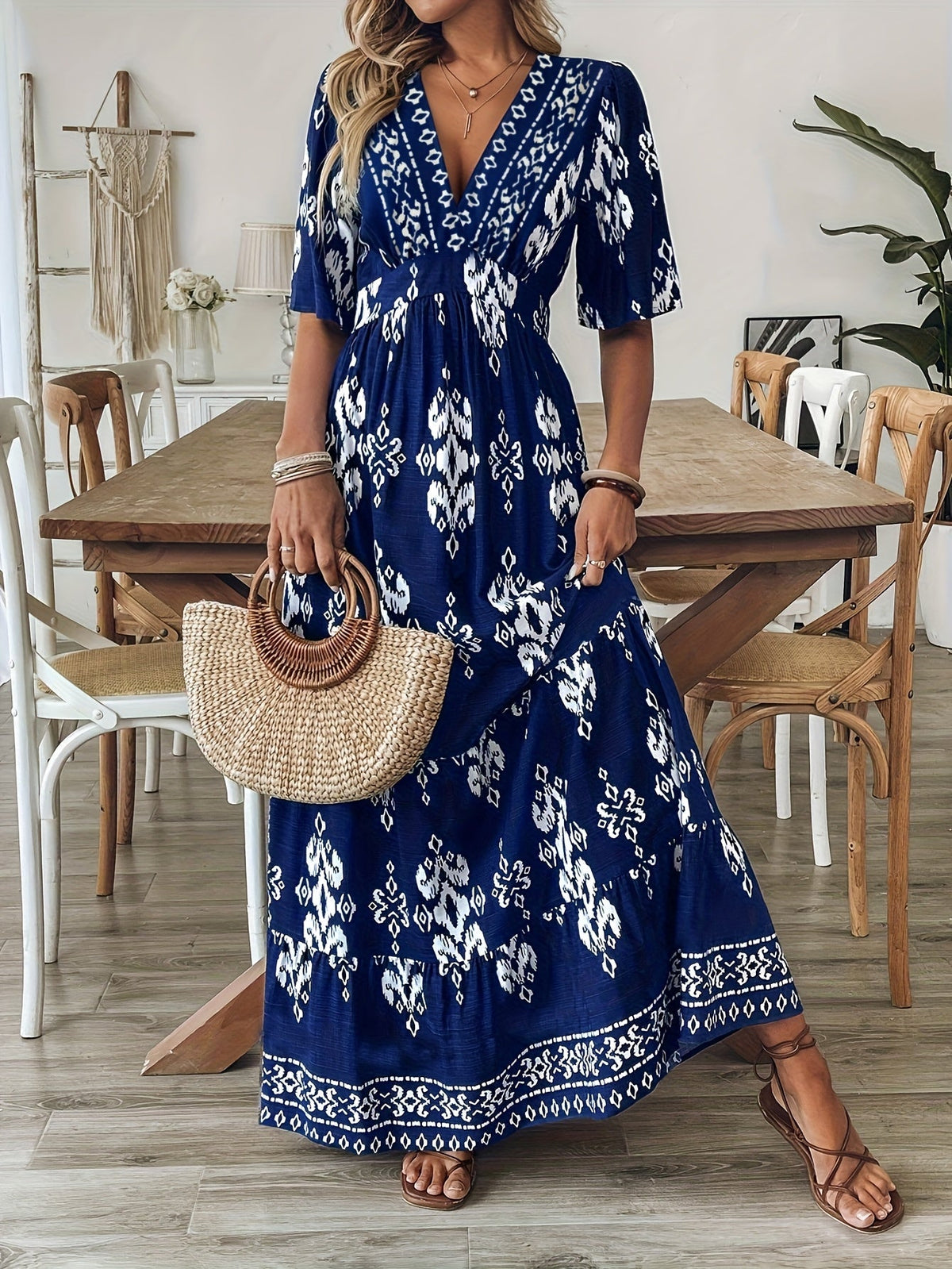Ava | Bohemian Maxi Dress