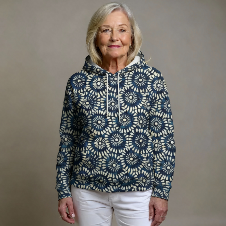 Anneliese | Floral Print Hoodie