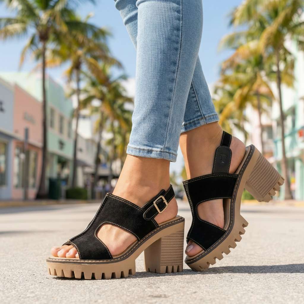 Karen | Strap Heels