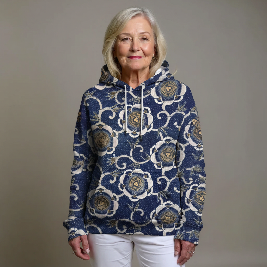 Anneliese | Floral Print Hoodie