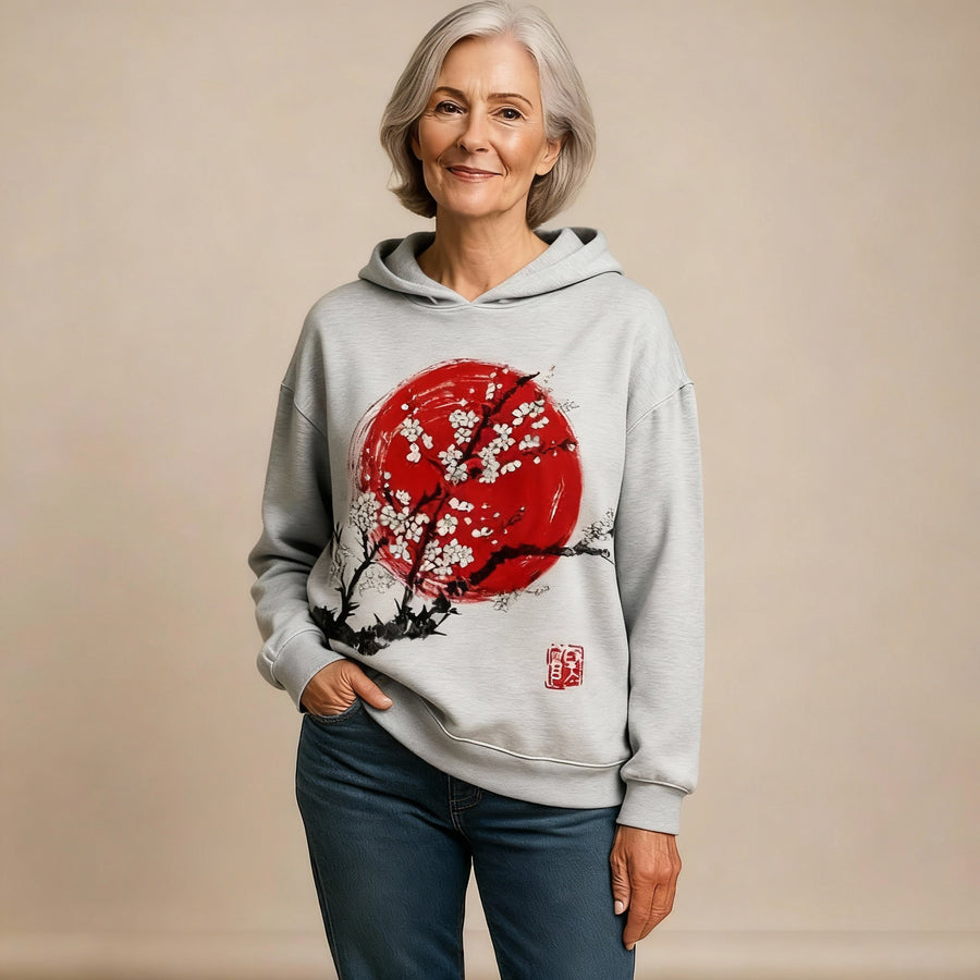Ottilie | Blossom Print Hoodie