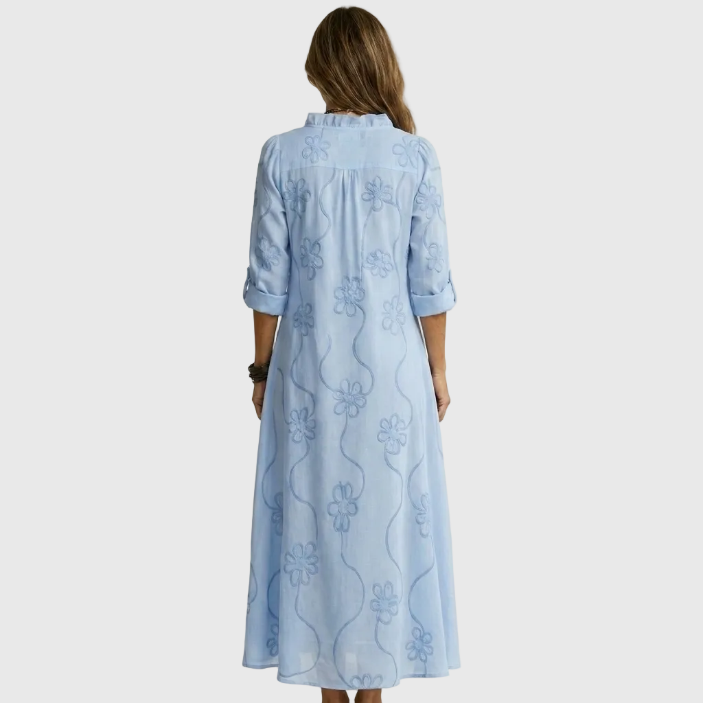 Emma™ | Relaxed Shirt Midi Dress