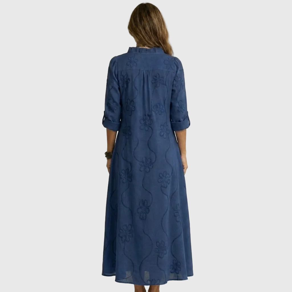 Emma™ | Relaxed Shirt Midi Dress