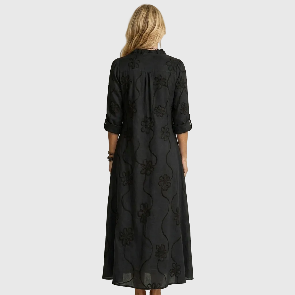 Emma™ | Relaxed Shirt Midi Dress