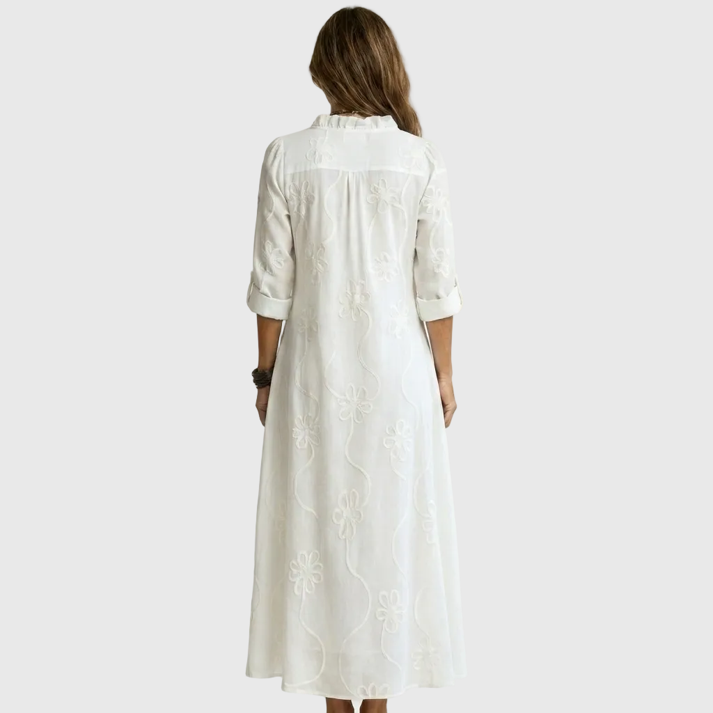 Emma™ | Relaxed Shirt Midi Dress
