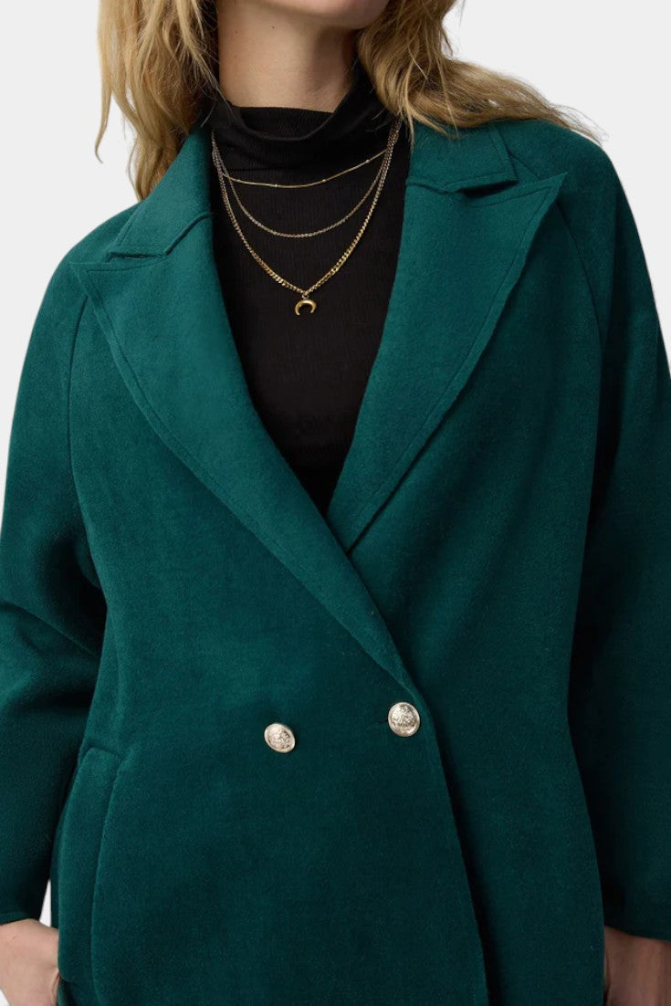 Camilla | Longline Draped Coat