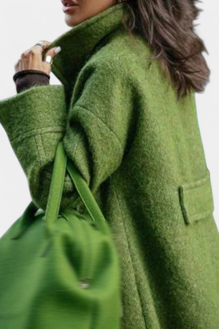 Winona | Oversized Double-Breasted Long Coat