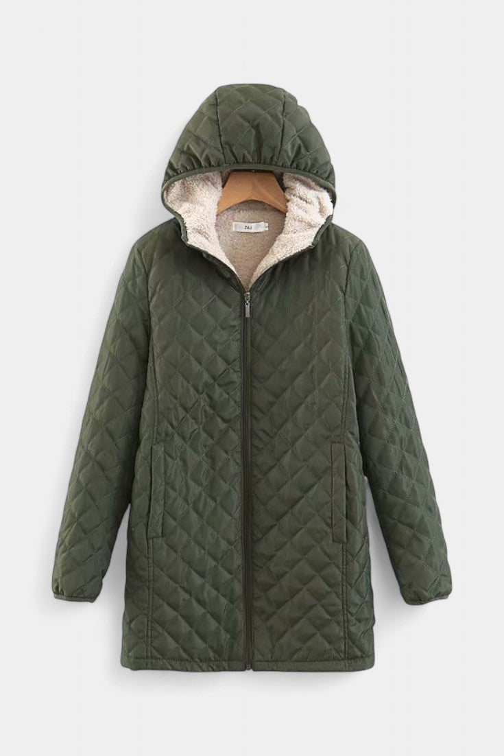 Aurelia | Cozy Hooded Quilted Jacket