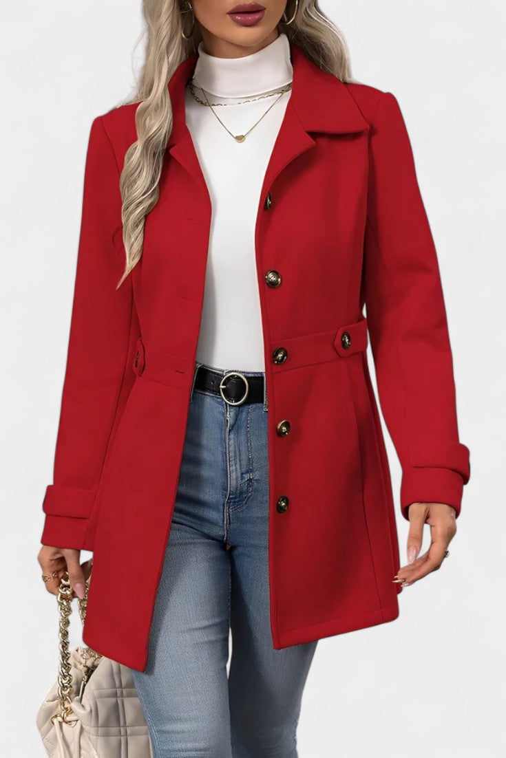 Celestine | Tailored Belted Coat