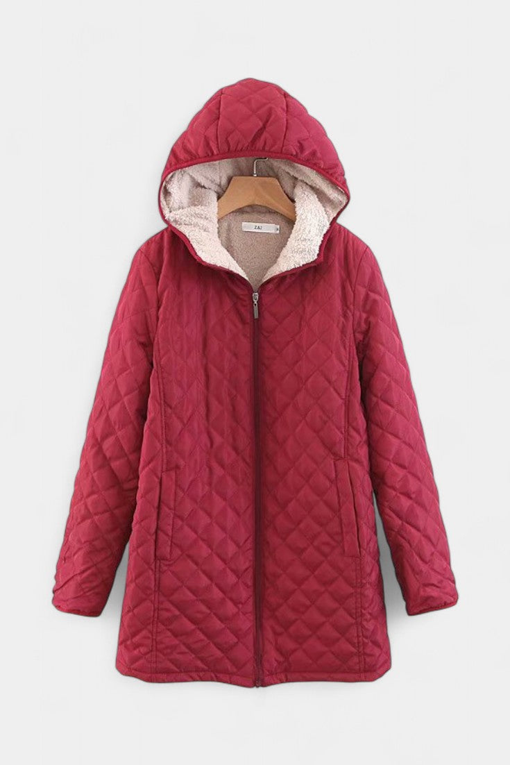 Aurelia | Cozy Hooded Quilted Jacket