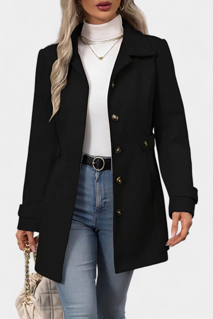 Celestine | Tailored Belted Coat