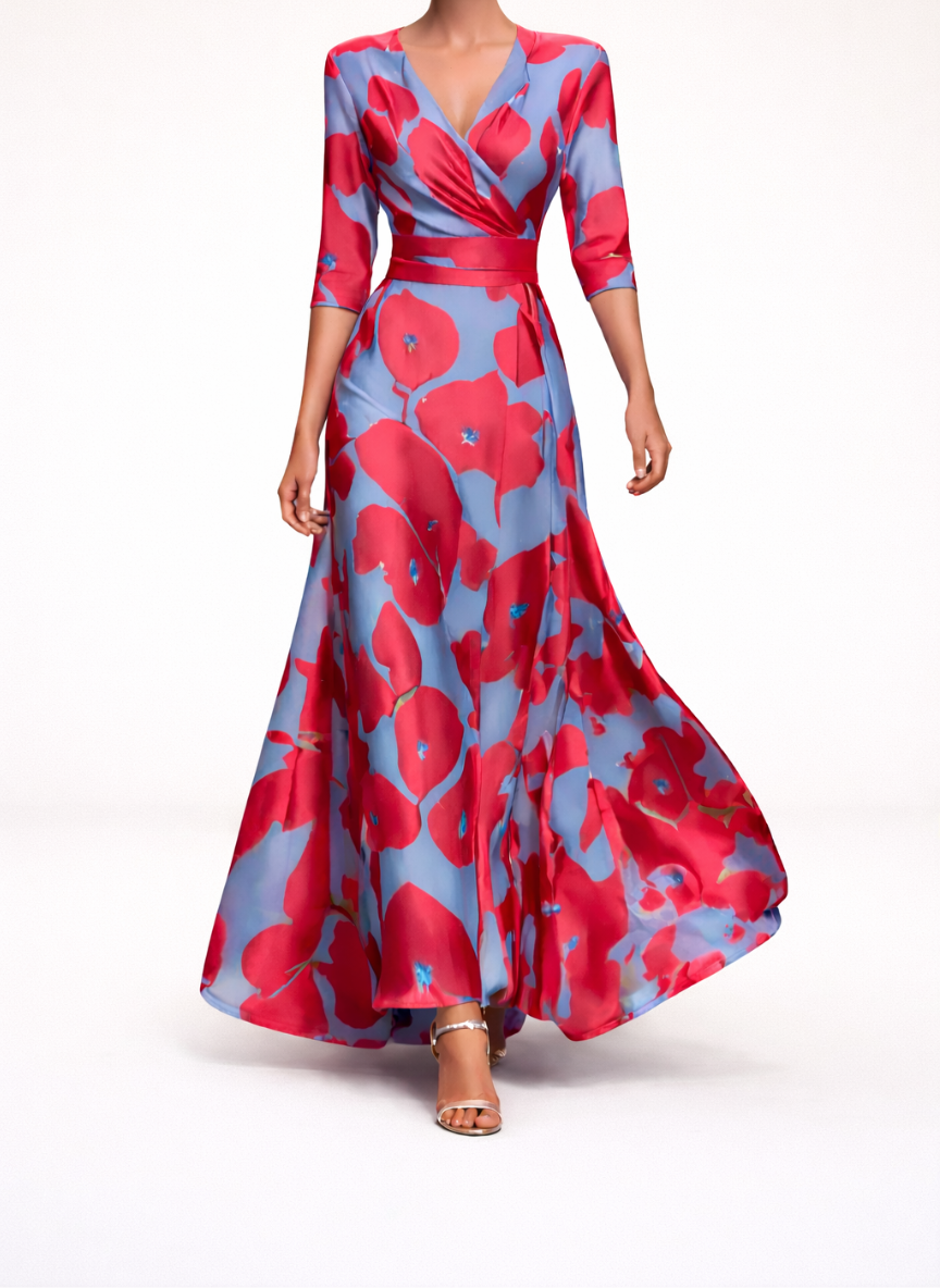Aurora™ | Comfortable Daily V-Neck Dress