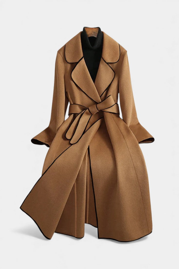 Brielle | Belted Long Coat