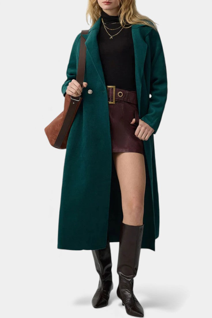 Camilla | Longline Draped Coat