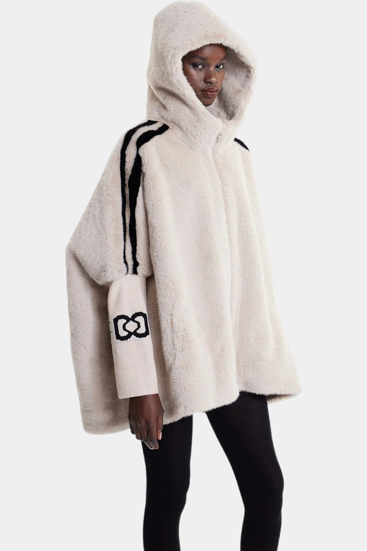 Cornelia | Plush Hooded Jacket