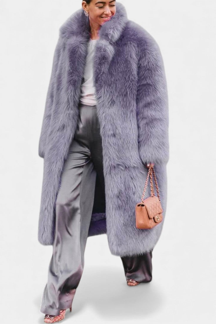Harlow | Plush Longline Coat
