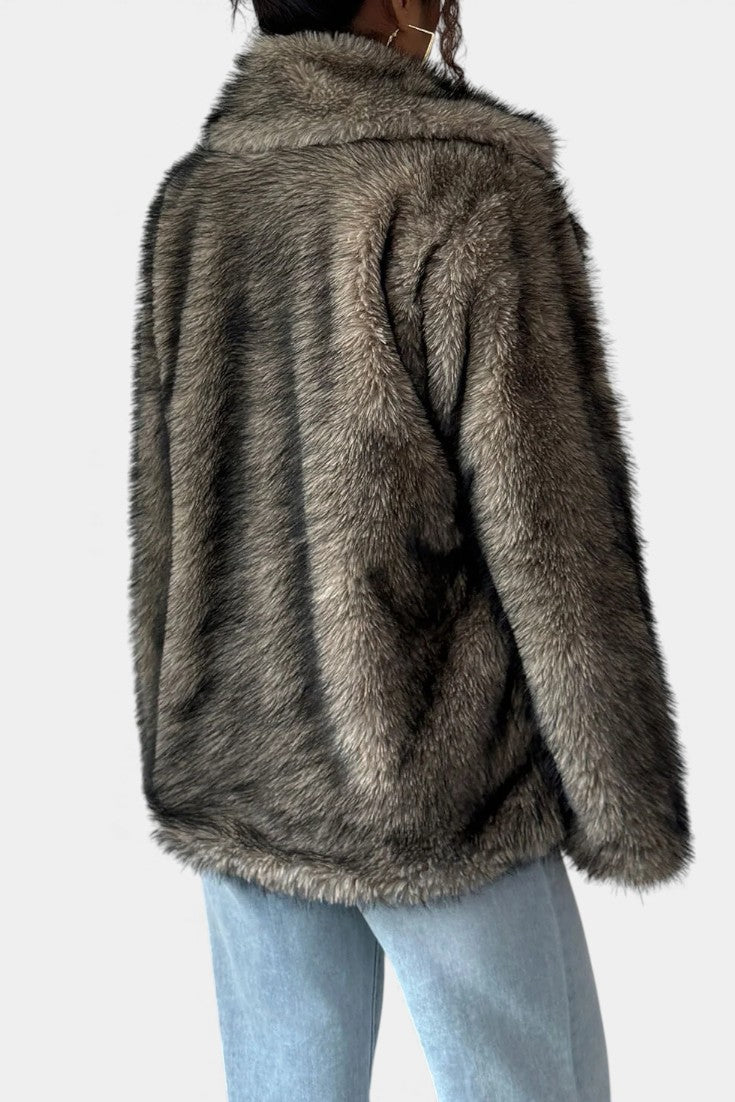 Liana | Plush Statement Coat