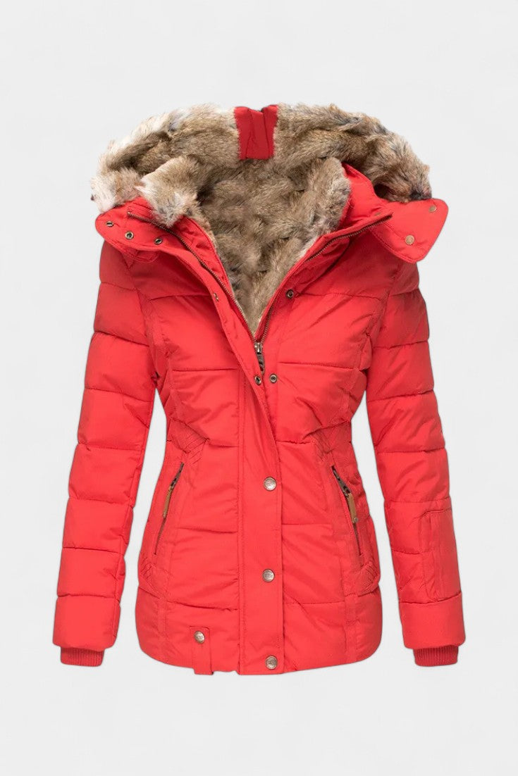 Mireille | Cozy Hooded Winter Jacket
