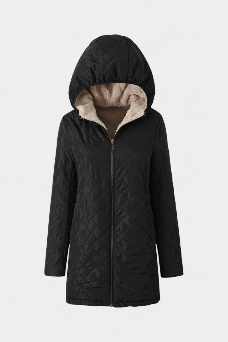 Aurelia | Cozy Hooded Quilted Jacket