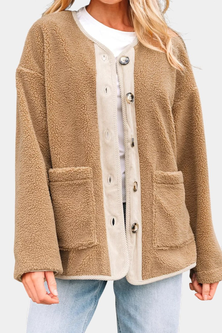 Bernadette | Relaxed-Fit Button Jacket