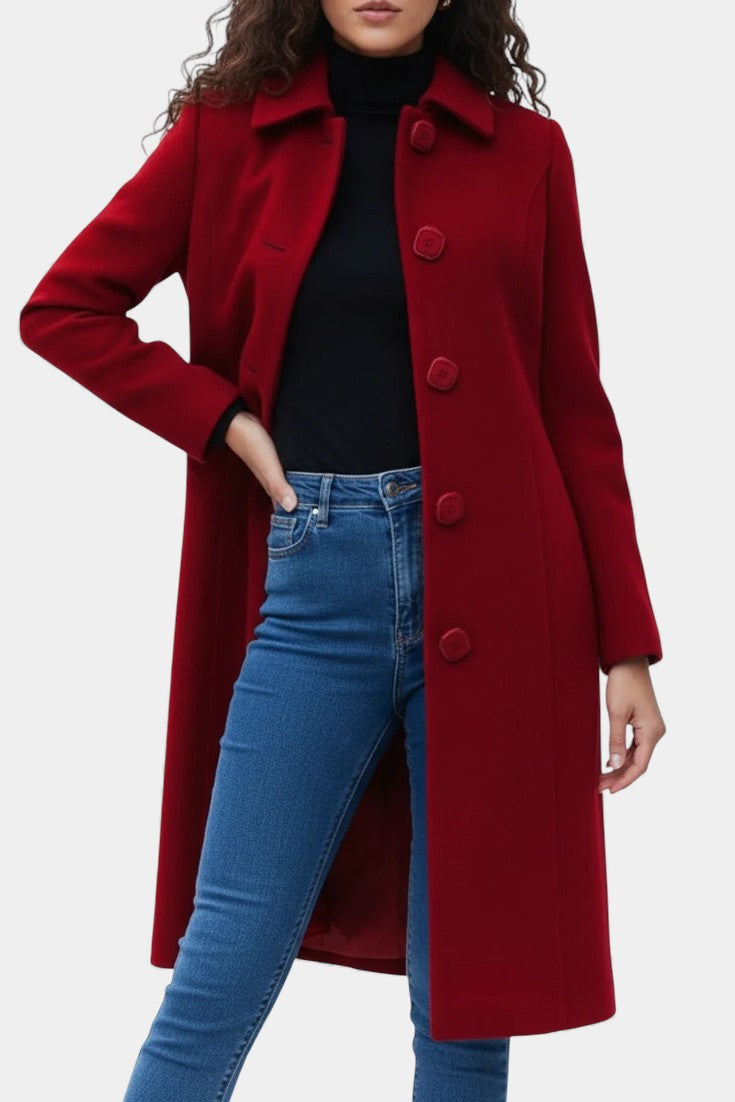 Evelina | Tailored Flared Winter Coat