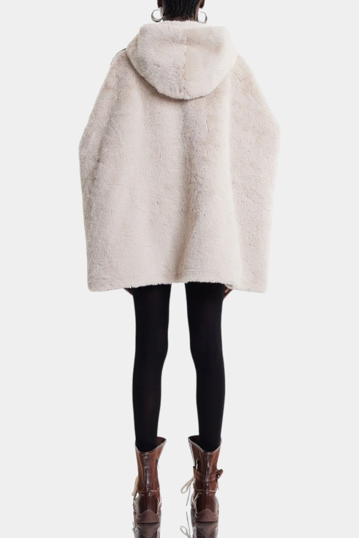 Cornelia | Plush Hooded Jacket