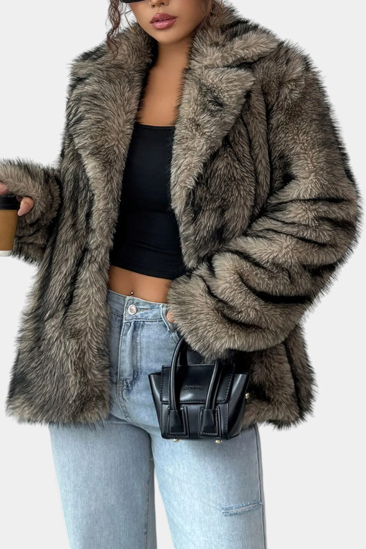 Liana | Plush Statement Coat