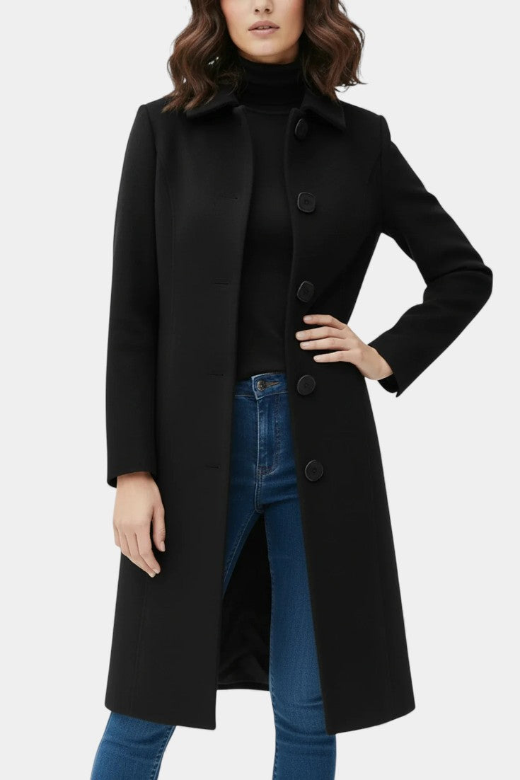 Evelina | Tailored Flared Winter Coat