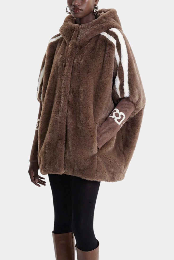 Cornelia | Plush Hooded Jacket