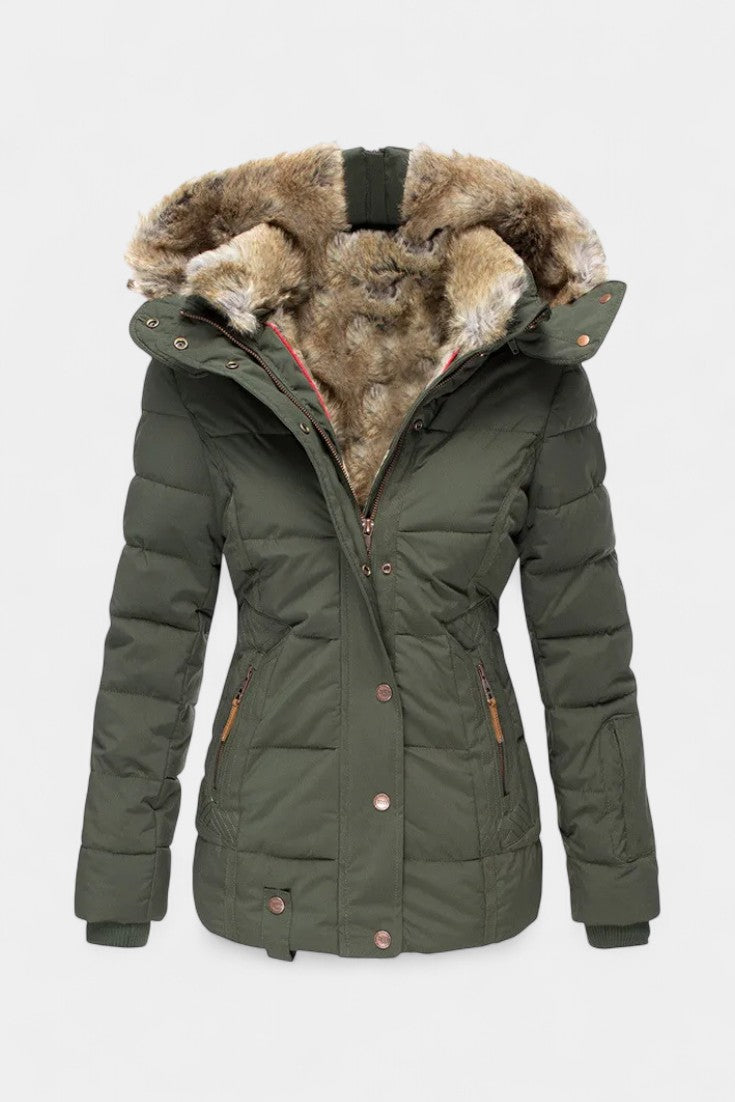 Mireille | Cozy Hooded Winter Jacket
