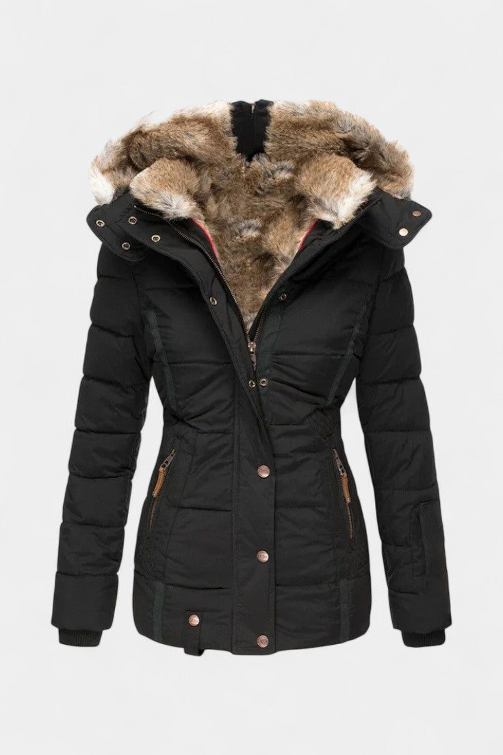 Mireille | Cozy Hooded Winter Jacket