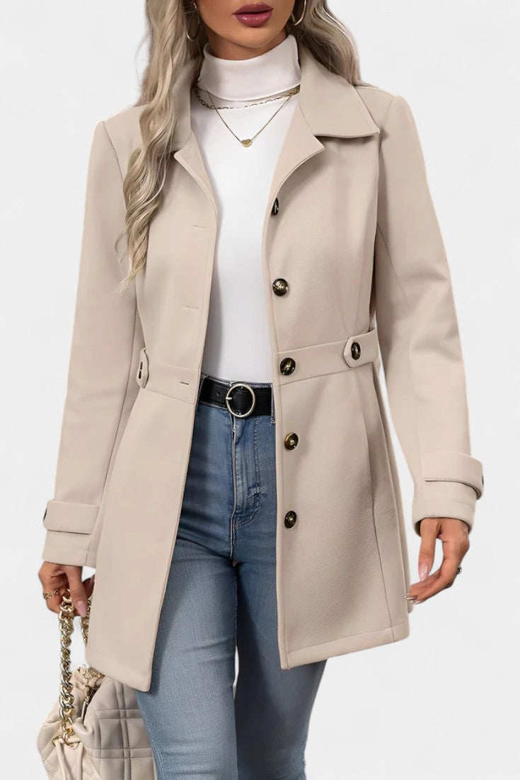 Celestine | Tailored Belted Coat