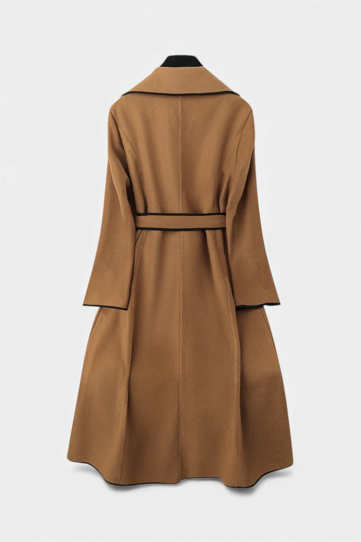 Brielle | Belted Long Coat