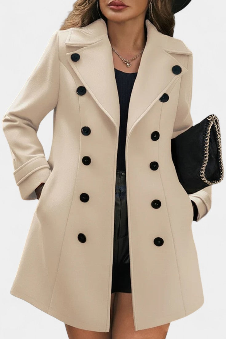 Aurora | Tailored Double-Breasted Coat